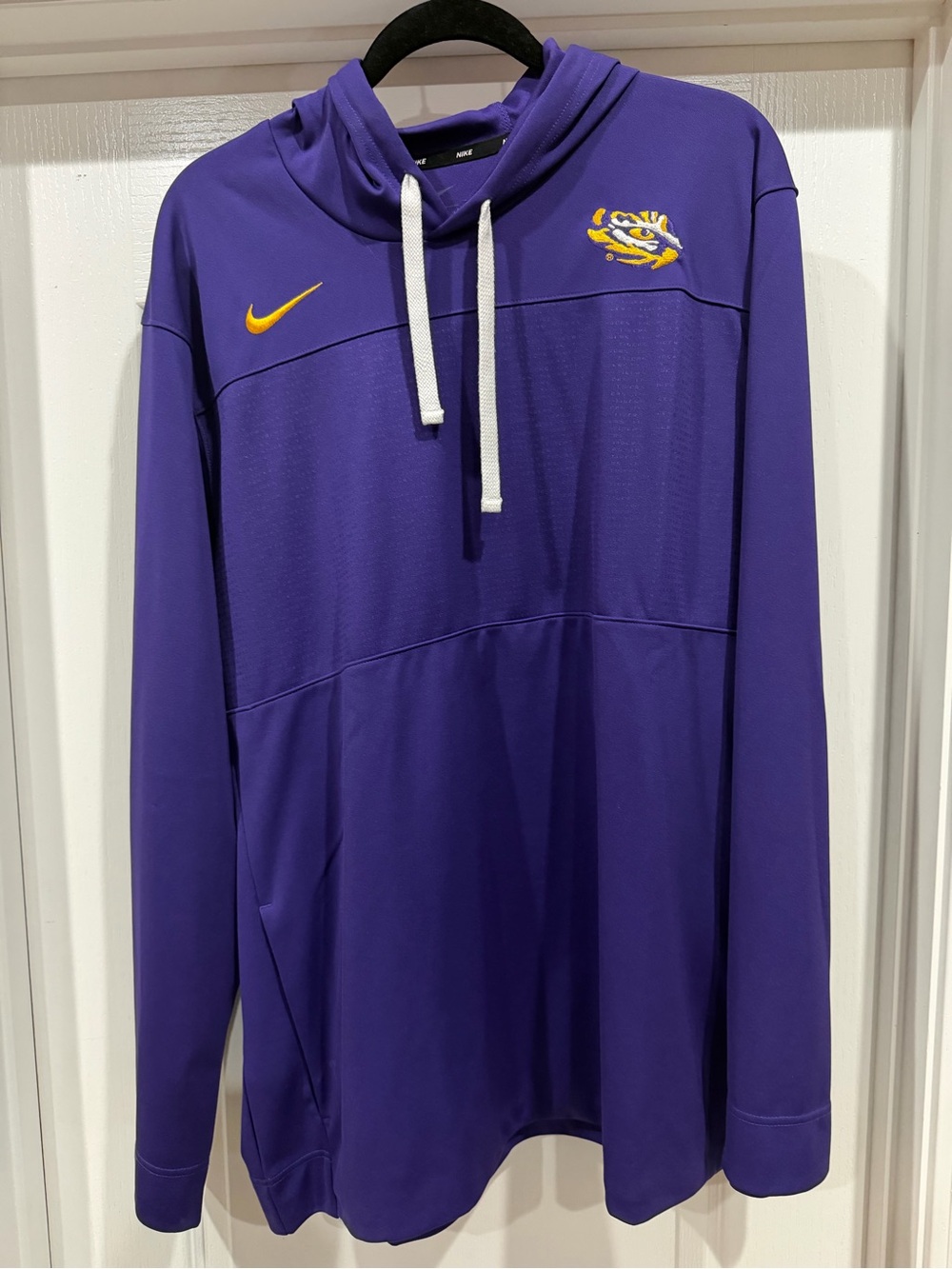 Nike Men’s Purple LSU Tigers Pullover Hoodie